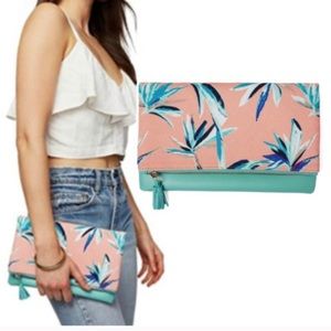 Rachel Pally limited edition reversible clutch